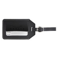 Concord Leather Luggage Tag - Black